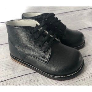 Josmo 5.5 walker black leather shoes